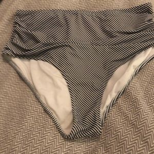 Cupshe Xl black and white striped